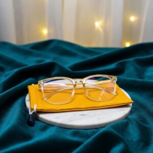 Transparent Square Eyewear