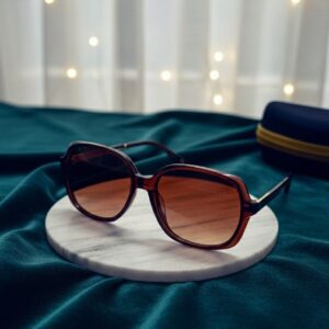Velvet Sunset | Oversized Soft-Square Sunglasses