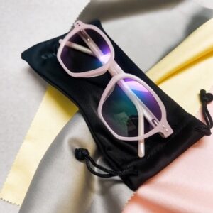 Blush Horizon | Pastel Pink Square Eyewear