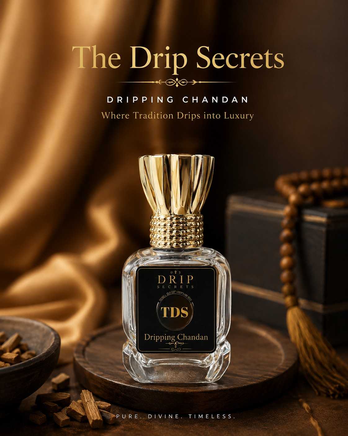 Dripping chandan attar