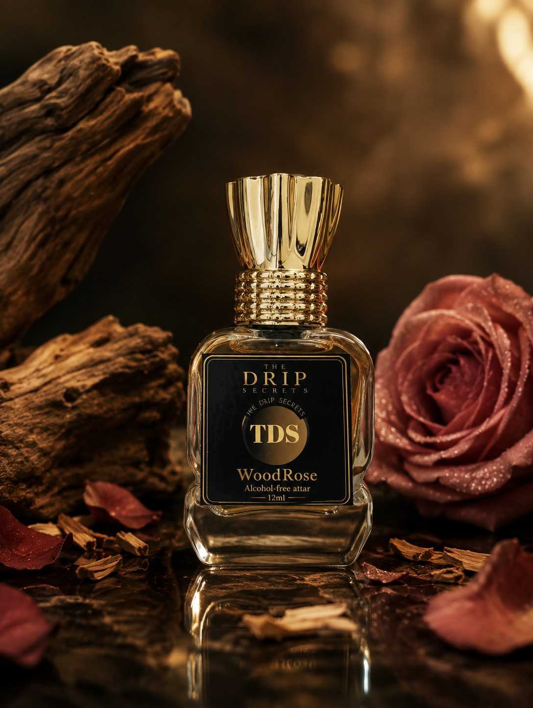 Wood Rose – Kathgolap & Plumeria Floral Perfume Oil